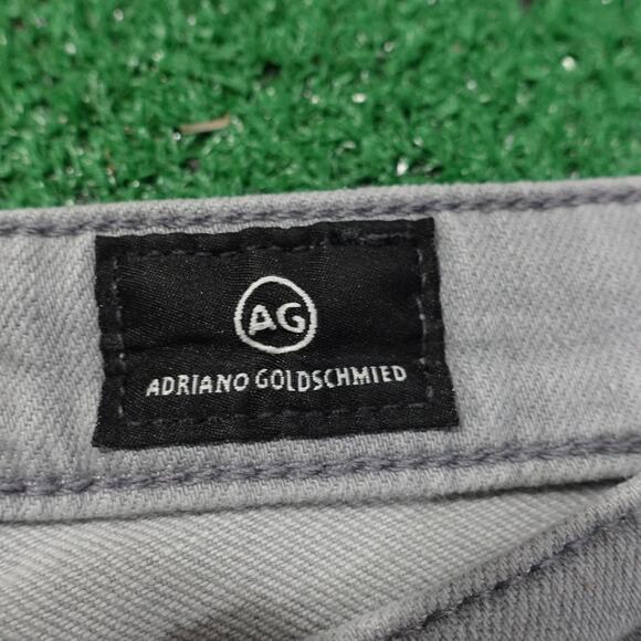 AG Adriano Goldschmied Jeans Womens 26R Gray Stevie Ankle Slim Straight USA - Picture 8 of 12